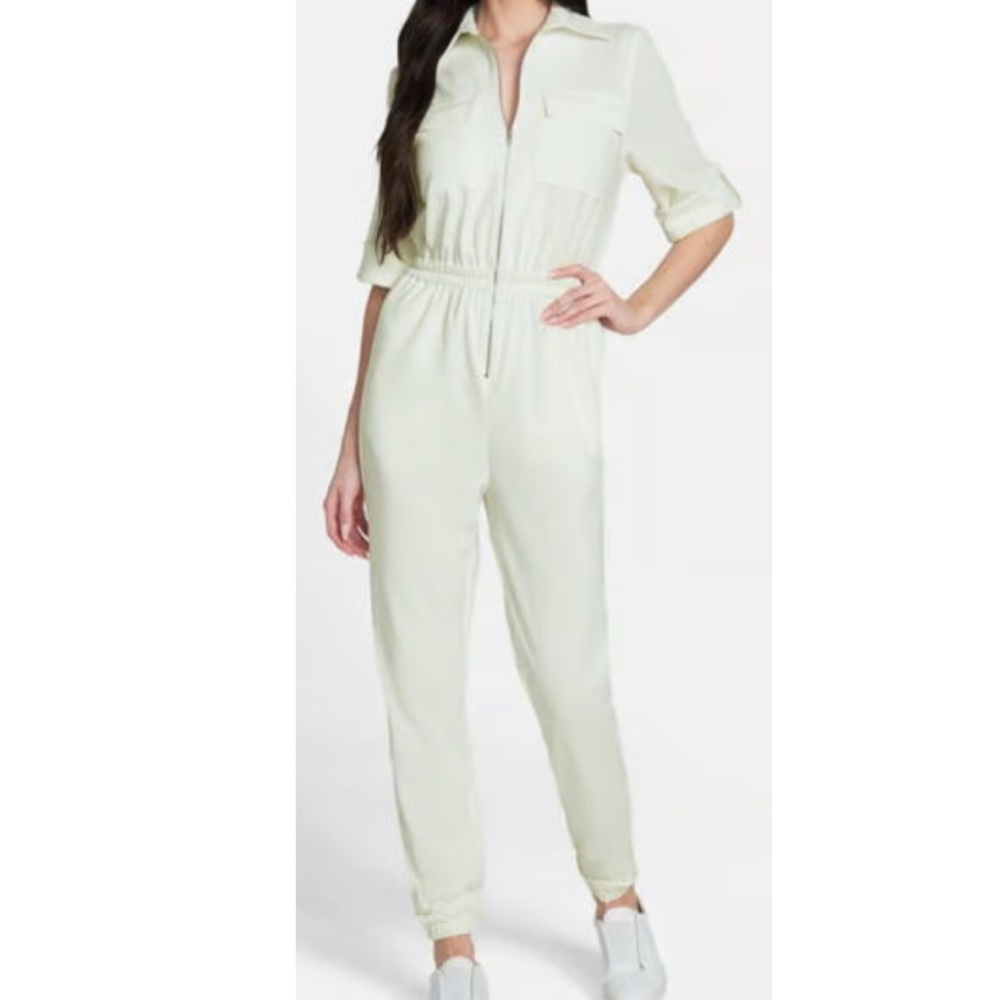 Tall Women's White Jumpsuit